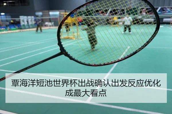 覃海洋短池世界杯出战确认出发反应优化成最大看点